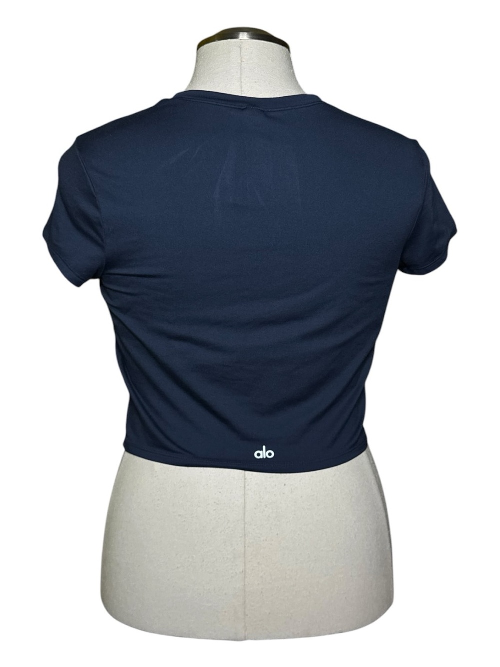Alo Alosoft Crop Finesse Short Sleeve - Picture 3 of 11